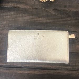 Kate Spade Gold Wallet